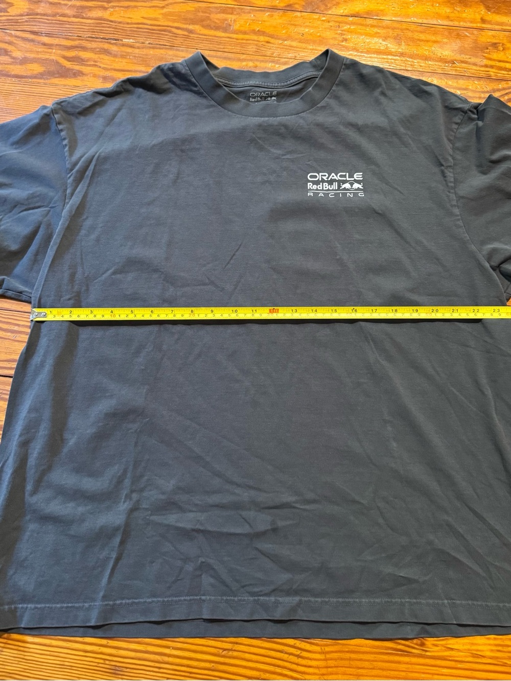 Oracle Red Bull Racing x AE Men’s Boxy Graphic T-Shirt Size XXL Grey - Picture 8 of 9